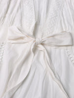 Bowknot Elegant Folds Dress