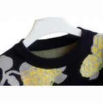 Flower Soft Casual Pullover Knitted