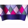 Colors Argyle O-Neck Knited Pullover